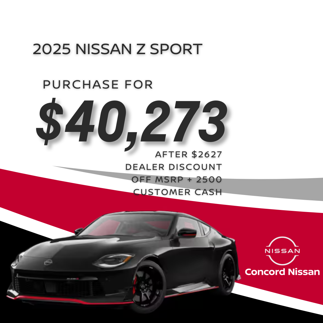 SELECT 2025 Nissan Z Sport