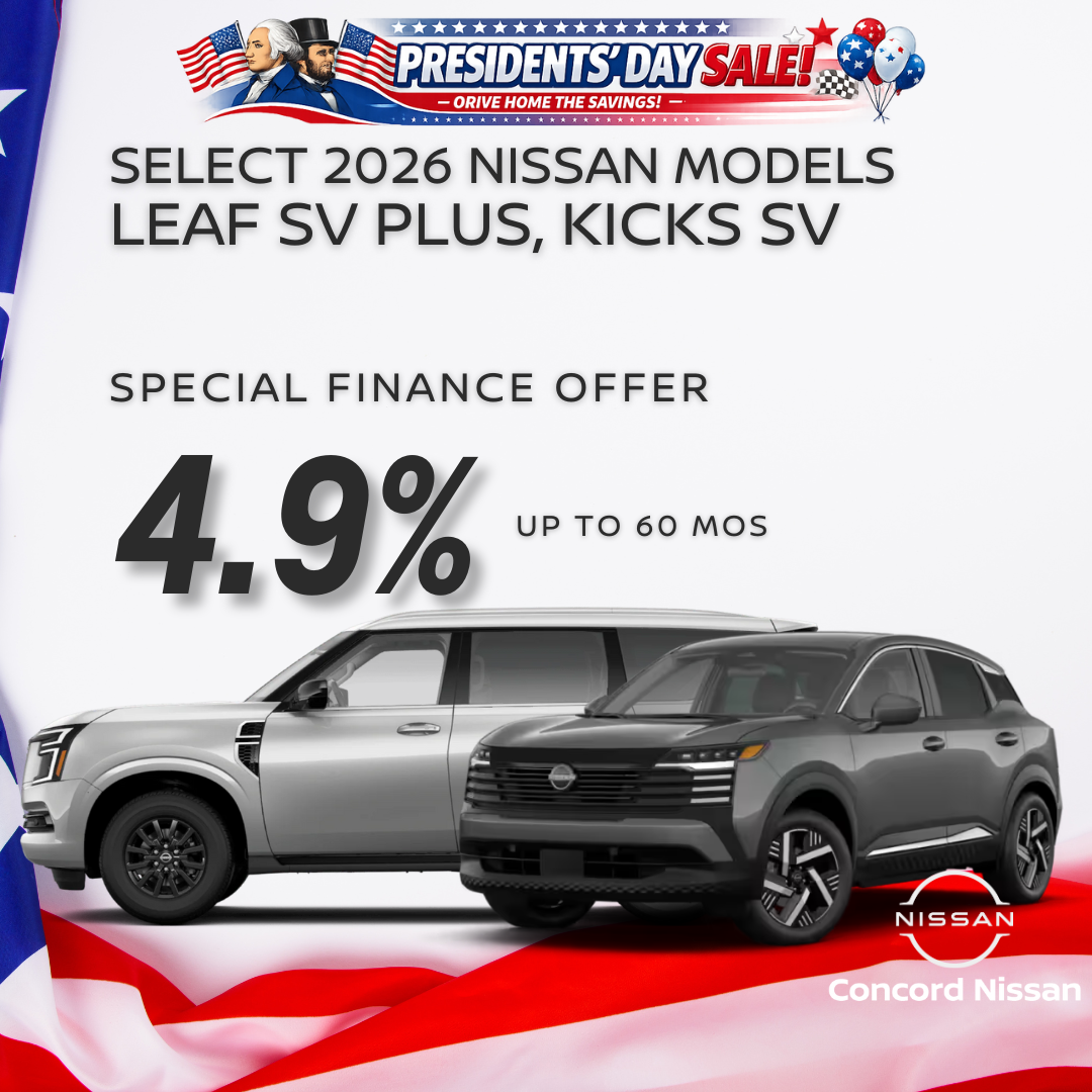 SELECT 2026 Nissan Leaf SV+ and Kicks SV