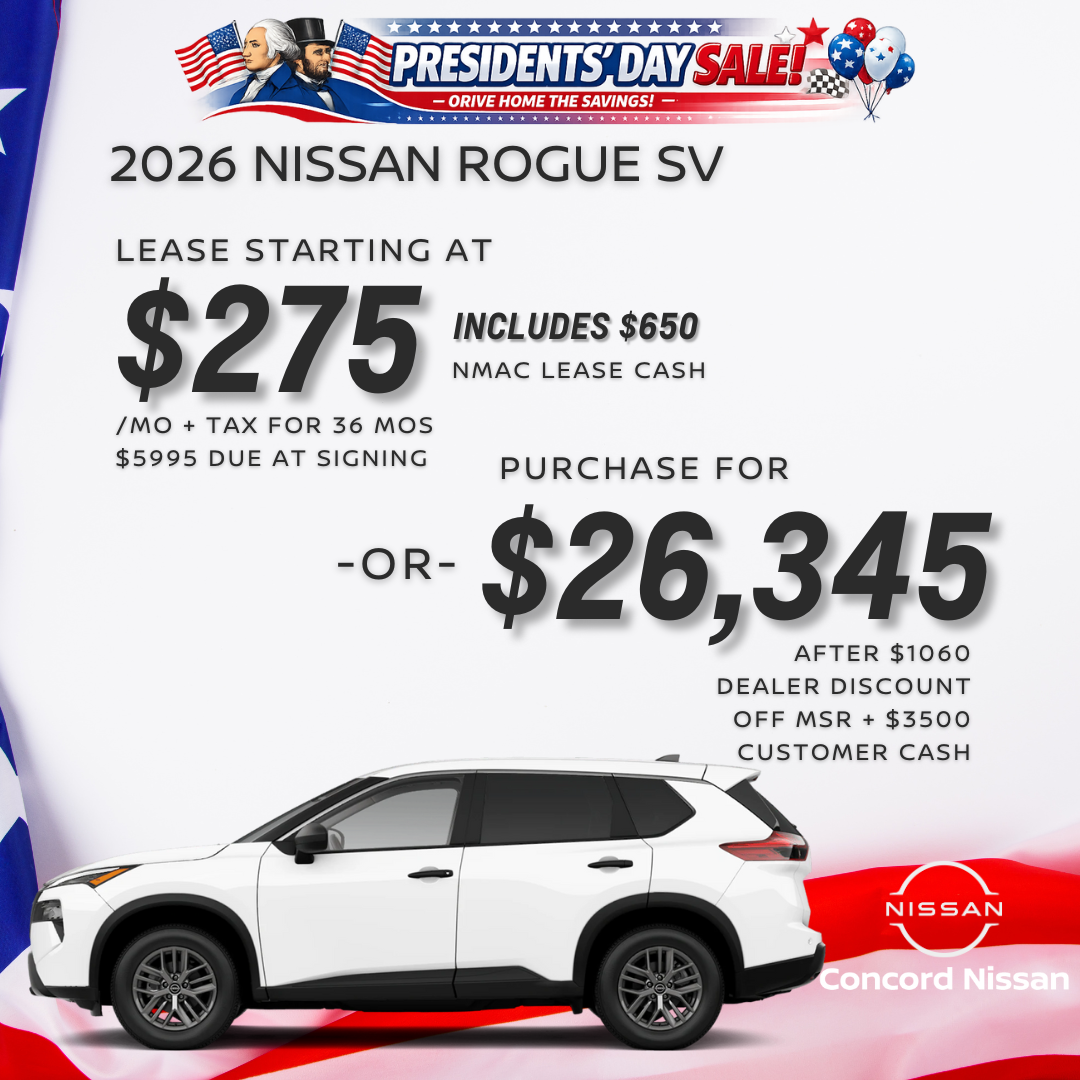 SELECT 2026 Nissan Rogue SV FWD