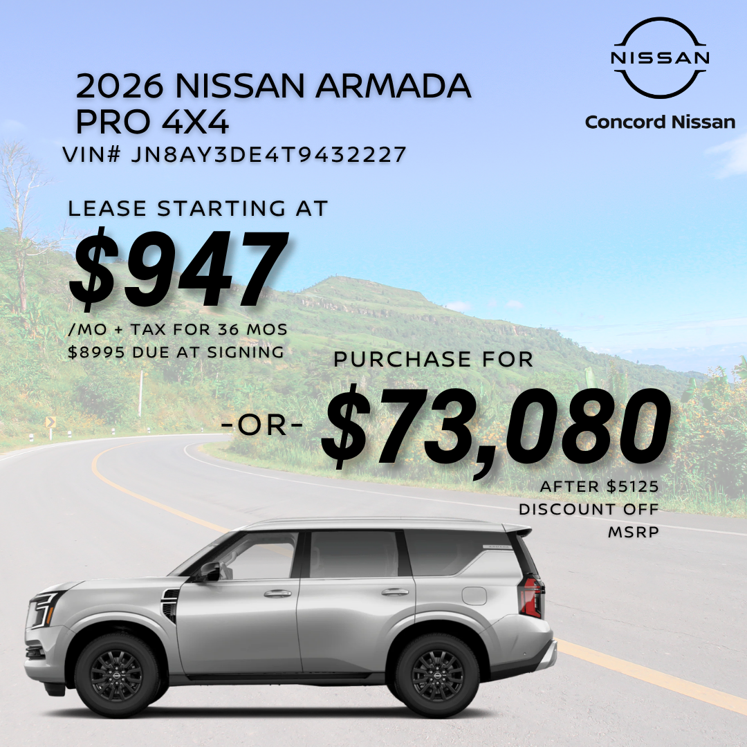 Lease $947/mo + tax for 36 mos w/$7995 due at signing. Purchase for $73,080