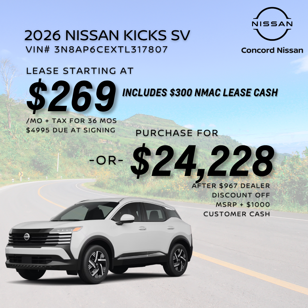 Lease $269/mo + tax for 36 mos w/$4995 due at signing. Purchase for $24,228